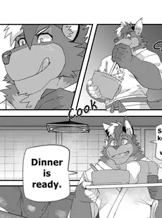 [English]Happy Dinner With Big Guys - Youhei Doujinshi