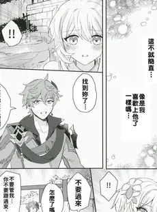 [Chinese][Manga](C101) [ANNERICA (アネリカ)] 恋を知らない君、甘いくちづけ-sweet kiss love- (原神) [禁漫漢化組]