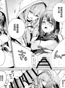 [Chinese][Manga](C101) [おじたん屋さん (まめおじたん)] サオリとアツコにお勉強教える本 (ブルーアーカイブ) [禁漫漢化組]