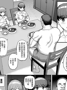 [Chinese][Manga](C101) [三万三千こいきんぐ (ティラヌー)] ミニマム彼女は親父の性奴● -家族旅行編- [禁漫漢化組] [DL版]