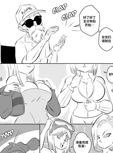 [Chinese][Manga][FunsexyDB] On Set 龙珠同人：演员请就位 [皮断腿个人汉化][Doujinshi]