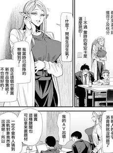 [Chinese][Manga][大嶋亮] AVデビューした人妻エルフは本気絶頂の夢を見るか？ 第6話 [广告组汉化] [DL版]