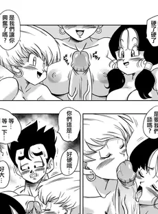 [Chinese][Manga][山本同人] LOVE TRIANGLE Z PART 4 (ドラゴンボールZ) [無修大濕][無修正]