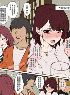 [Chinese][Manga][毒猫ノイル] 忘年会で泥酔した女子大生に悪いことをする話 [中国翻訳]