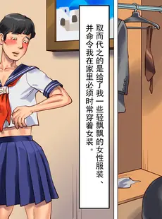 [Chinese][Manga][納屋 (奴隷夫人)] 妻と娘の罠にハメられて女装マゾに堕とされた私 [有条色狼汉化]