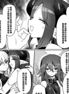 [Chinese][Manga][遮断活動 (給水係)] 女淫魔なら当然生えてるよねッ!! [notuzi个人汉化] [DL版]