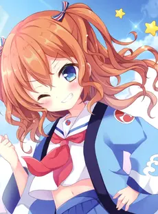 [ArtistCG]  [yande] Gekijouban High School Fleet Anthology Artbook