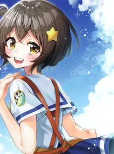 [ArtistCG]  [yande] Gekijouban High School Fleet Anthology Artbook