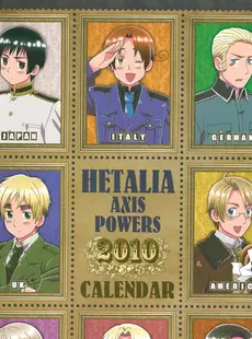 [ArtistCG]  [yande] Hetalia Axis Powers 2010 Calendar