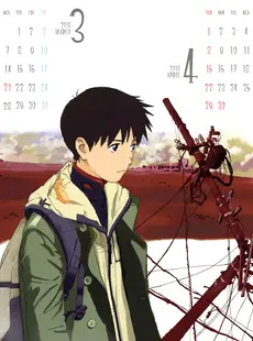 [ArtistCG]  [yande] Honda Takeshi - Evangelion Calendar 2018