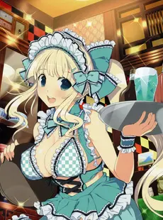 [ArtistCG]  [yande] Senran Kagura Burst Re Newal Official Illustration Collection