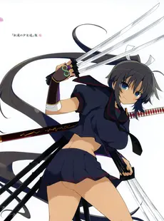 [ArtistCG]  [yande] Senran Kagura Burst Re Newal Official Illustration Collection