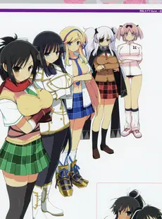 [ArtistCG]  [yande] Senran Kagura Burst Re Newal Official Illustration Collection