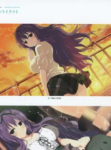 [ArtistCG]  [yande] Senran Kagura Burst Re Newal Official Illustration Collection