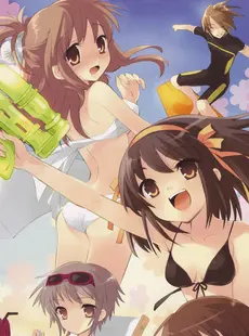 [ArtistCG]  [yande] Suzumiya Haruhi no Koushiki Official Fanbook