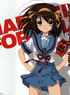 [ArtistCG]  [yande] Suzumiya Haruhi no Koushiki Official Fanbook