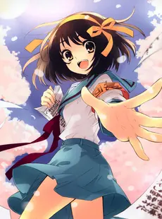 [ArtistCG]  [yande] Suzumiya Haruhi no Yuuutsu - Tribute to the SOS-dan