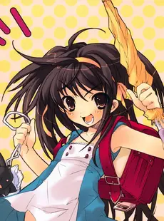 [ArtistCG]  [yande] Suzumiya Haruhi no Yuuutsu - Tribute to the SOS-dan