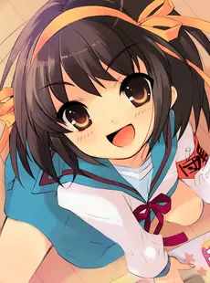 [ArtistCG]  [yande] Suzumiya Haruhi no Yuuutsu - Tribute to the SOS-dan