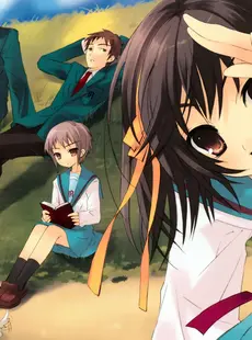 [ArtistCG]  [yande] Suzumiya Haruhi no Yuuutsu - Tribute to the SOS-dan