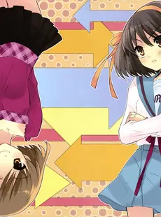 [ArtistCG]  [yande] Suzumiya Haruhi no Yuuutsu - Tribute to the SOS-dan