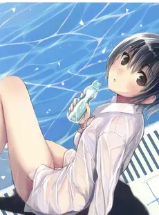 [ArtistCG]  [yande] Yoiko no Moecco! Nuresuke!! - Wetlook ONLY