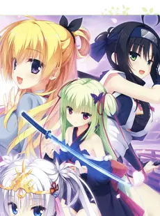 [ArtistCG]  [yande] Yuzusoft - Senren Banka Official Visual Fan Book