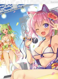 [ArtistCG]  [yande] がんばろう同人 支援イラスト集 「祭 -Festival-」[Doujinshi]