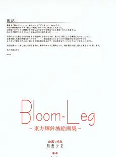 [ArtistCG]Gekidoku Shoujo (ke-ta) (例大祭16) [2019.05.05] [劇毒少女(ke-ta)] 輝針城絵画集 - Bloom-Leg